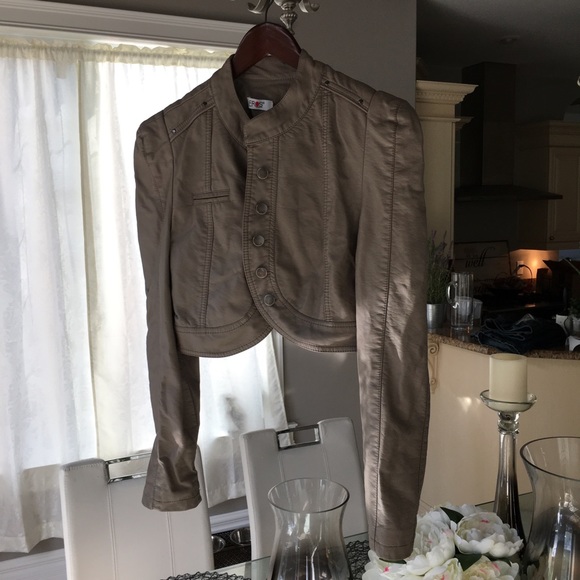 Eros Women’s Girls Night Out Jacket Faux Leather - Picture 8 of 12